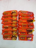 Lot of 15 Assorted Reeses King Size Big Cup Snacks- (7) Puffs, (8) Pretzel