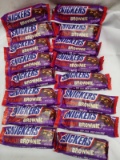 Qty 16 Snickers Peanut Brownie Squares