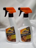 Qty 2 Armor All Leather Care