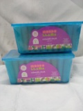 Qty 2- 50pc Sidewalk Chalk