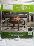 Mainstays 28” Round Wood Burning Fire Pit- MSRP $85.99