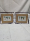 Qty 2 6” x 4” Photo Frame