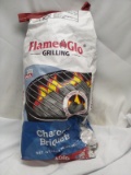 18Lbs Bag of FlameGlo Grilling Charcoal Briquets