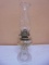 Vintage Glass Oil Lamp
