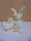 Beautiful Porcelain Formalities By Baum Bros Dove Figurine