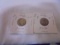 1908 & 1909 Silver Barber Dimes