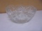 Beautiful Large Cut Lead Crystal Bowl