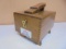 Kiwi Crafted Shoe Valet Shoe Shine Box w/ Supplies