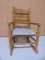 Vintage Woode Child's Rocker