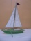 Beautiful Stained Glass Sailboat