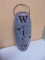 Solar Powered Lighted Pottery Welcome Piece