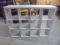 White Wooden 12 Hole Storage Cubby