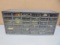 36 Drawer Hardware Organizer Full of Assorted Hardware