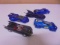 Group of 5 DC Comics Die Comics Die Cast Batmobiles