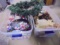 2 Large Totes Full of Assorted Christmas Décor