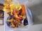Large Tote Full of Assorted Fall Décor