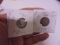 1945 D Mint & 1945 S Mint Silver Mercury Dimes