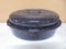 Black Speckled Graniteware Roaster