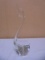 Beautiful Art Glass Swan