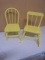Small Painted Wooden Chair & Rocker