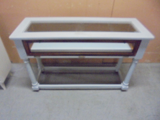 Solid Wood Painted Display Enrtyway/Sofa Table