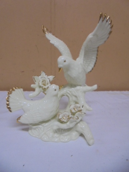 Beautiful Porcelain Formalities By Baum Bros Dove Figurine