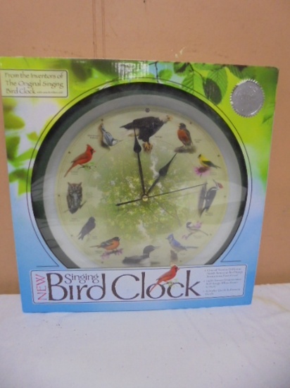 Limited Edition 20th Anniversary Singing Bird Clock