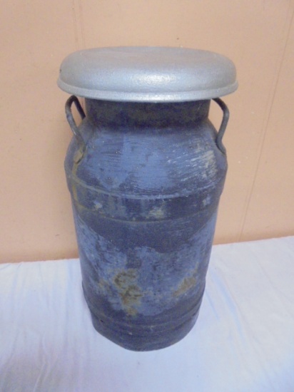 Antique Milk Can w/ Lid