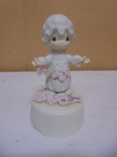 Precious Moments "You Have Touched So Many Hearts" Musical Figurine