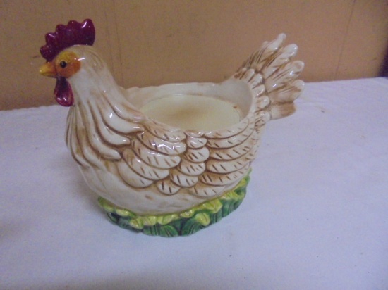 Ceramic Chicken Candle Warmer