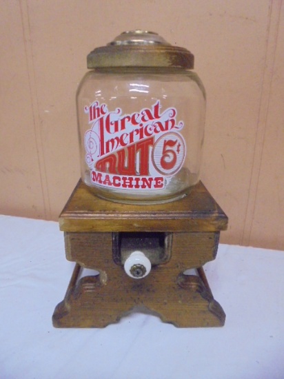 Wood & Glass Great  American Nut Machine