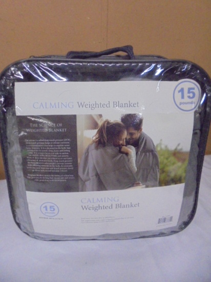 Brand New 15lb Calming Weighted Blanket
