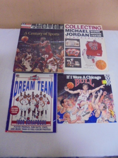 Group of 4 Micheal Jordan Books