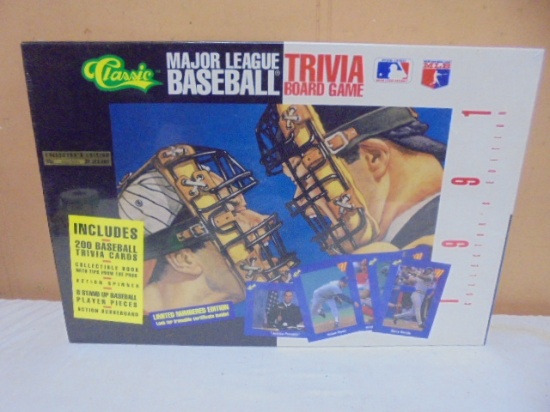 1991 Collector'd Edition Classic Major Legue Baseball Trivia Board Game