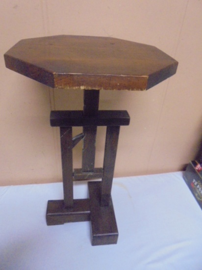 Vintage Solid  Wood Side Stand