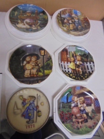 Group of 6 MJ Hummel Plates