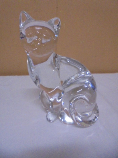 Beautiful Art Glass Cat