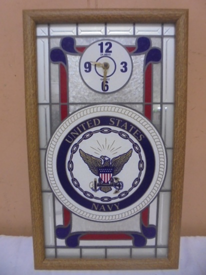 United States Navy Wall Clock
