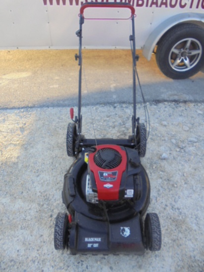 Black Max 22in/EX625 Front Wheel Self Propelled Mower