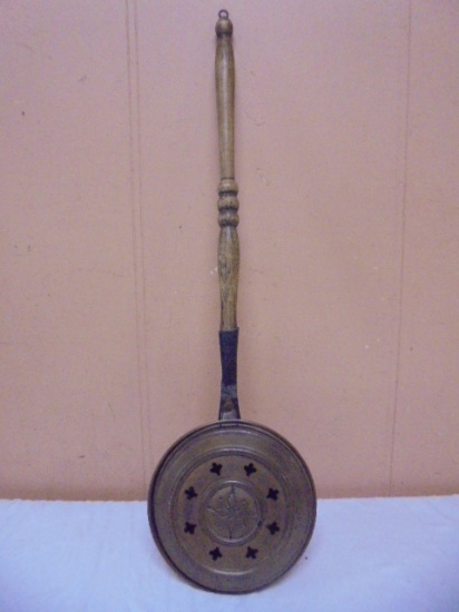 Vintage Copper Bed Warmer