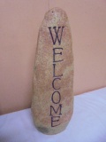 Pottery Welcome Rock