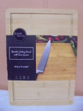 Brand New Cook Savvy Bamboo Cutting Board