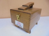 Kiwi Crafted Shoe Valet Shoe Shine Box w/ Supplies