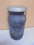 Antique Milk Can w/ Lid
