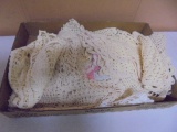 Large Group of Assorted Lace Dollies