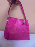 Ladies Pink Coach Purse