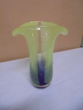 Beautiful Art Glass Vase