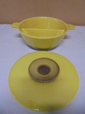 Vintage Hull Divided Covered Casserole