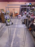 Metal Over The Stool 3 Shelf Organizer