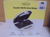 Bella Double Waffle Bowl Maker